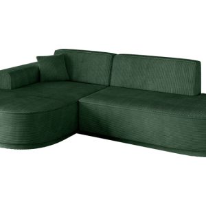 Narożnik lewostronne bez funkcji spania MARI-L1-v3 243x171x83 cm Zielony 769491 Narożnik lewostronne bez funkcji spania MARI-L1-v3 243x171x83 cm Zielony 769491