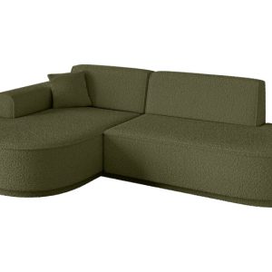 Narożnik lewostronne bez funkcji spania MARI-L1-v3 243x171x83 cm Zielony 769420 Narożnik lewostronne bez funkcji spania MARI-L1-v3 243x171x83 cm Zielony 769420