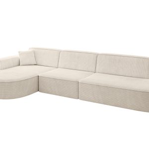 Narożnik lewostronne bez funkcji spania MARI-L2 328x171x79,5 cm Beżowy 525045 Narożnik lewostronne bez funkcji spania MARI-L2 328x171x79,5 cm Beżowy 525045