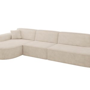 Narożnik lewostronne bez funkcji spania MARI-L2 328x171x79,5 cm Beżowy 710652 Narożnik lewostronne bez funkcji spania MARI-L2 328x171x79,5 cm Beżowy 710652