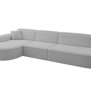 Narożnik lewostronne bez funkcji spania MARI-L2 328x171x79,5 cm Jasnoszary 525095 Narożnik lewostronne bez funkcji spania MARI-L2 328x171x79,5 cm Jasnoszary 525095