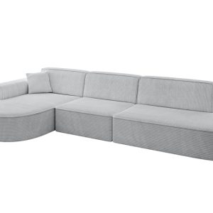 Narożnik lewostronne bez funkcji spania MARI-L2 328x171x79,5 cm Szary 525162 Narożnik lewostronne bez funkcji spania MARI-L2 328x171x79,5 cm Szary 525162