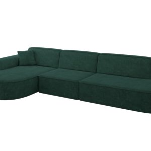 Narożnik lewostronne bez funkcji spania MARI-L2 328x171x79,5 cm Zielony 710640 Narożnik lewostronne bez funkcji spania MARI-L2 328x171x79,5 cm Zielony 710640