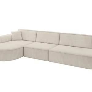 Narożnik lewostronne bez funkcji spania MARI-L2 328x171x79,5 cm Zielony 823788 Narożnik lewostronne bez funkcji spania MARI-L2 328x171x79,5 cm Zielony 823788