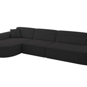 Narożnik lewostronne bez funkcji spania MARI-L2 328x171x79,5cm Czarny 1049102 Narożnik lewostronne bez funkcji spania MARI-L2 328x171x79,5cm Czarny 1049102