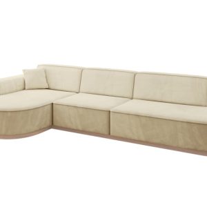 Narożnik lewostronne bez funkcji spania MARI-L2-v1 328x171x83 cm Beżowy 729271 Narożnik lewostronne bez funkcji spania MARI-L2-v1 328x171x83 cm Beżowy 729271