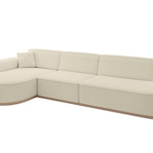 Narożnik lewostronne bez funkcji spania MARI-L2-v1 328x171x83 cm Beżowy 729239 Narożnik lewostronne bez funkcji spania MARI-L2-v1 328x171x83 cm Beżowy 729239