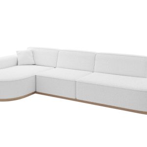 Narożnik lewostronne bez funkcji spania MARI-L2-v1 328x171x83 cm Biały 729490 Narożnik lewostronne bez funkcji spania MARI-L2-v1 328x171x83 cm Biały 729490