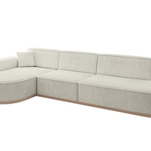 Narożnik lewostronne bez funkcji spania MARI-L2-v1 328x171x83 cm Kremowy 729206 Narożnik lewostronne bez funkcji spania MARI-L2-v1 328x171x83 cm Kremowy 729206