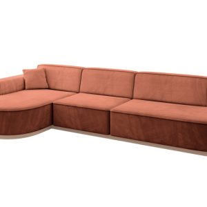 Narożnik lewostronne bez funkcji spania MARI-L2-v1 328x171x83 cm Morelowy 729300 Narożnik lewostronne bez funkcji spania MARI-L2-v1 328x171x83 cm Morelowy 729300