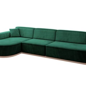 Narożnik lewostronne bez funkcji spania MARI-L2-v1 328x171x83 cm Zielony 729413 Narożnik lewostronne bez funkcji spania MARI-L2-v1 328x171x83 cm Zielony 729413
