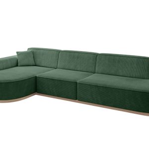 Narożnik lewostronne bez funkcji spania MARI-L2-v1 328x171x83 cm Zielony 729192 Narożnik lewostronne bez funkcji spania MARI-L2-v1 328x171x83 cm Zielony 729192