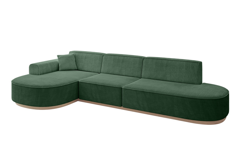 Narożnik lewostronne bez funkcji spania MARI-L2-v1 328x171x83 cm Zielony 729192