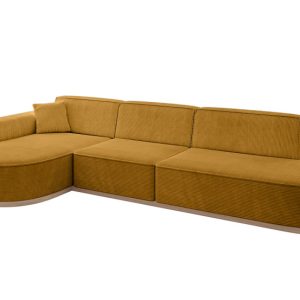 Narożnik lewostronne bez funkcji spania MARI-L2-v1 328x171x83 cm Żółty 729463 Narożnik lewostronne bez funkcji spania MARI-L2-v1 328x171x83 cm Żółty 729463