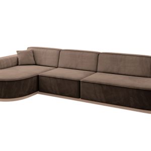 Narożnik lewostronne bez funkcji spania MARI-L2-v1 328x171x83cm Brązowy 729376 Narożnik lewostronne bez funkcji spania MARI-L2-v1 328x171x83cm Brązowy 729376