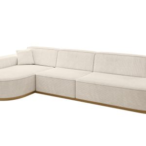 Narożnik lewostronne bez funkcji spania MARI-L2-v2 328x171x83 cm Beżowy 729388 Narożnik lewostronne bez funkcji spania MARI-L2-v2 328x171x83 cm Beżowy 729388