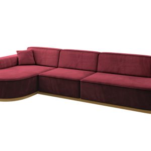 Narożnik lewostronne bez funkcji spania MARI-L2-v2 328x171x83 cm Bordowy 729260 Narożnik lewostronne bez funkcji spania MARI-L2-v2 328x171x83 cm Bordowy 729260