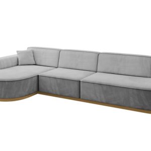 Narożnik lewostronne bez funkcji spania MARI-L2-v2 328x171x83 cm Szary 729448