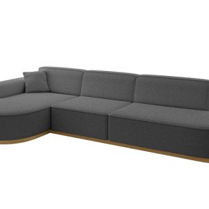 Narożnik lewostronne bez funkcji spania MARI-L2-v2 328x171x83 cm Szary 729499