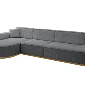 Narożnik lewostronne bez funkcji spania MARI-L2-v2 328x171x83cm Ciemnoszary 729488