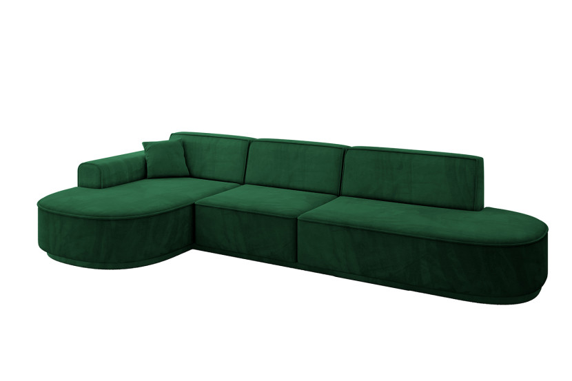 Narożnik lewostronne bez funkcji spania MARI-L2-v3 328x171x83 cm Beżowy 823824