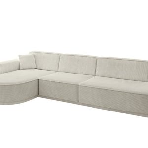 Narożnik lewostronne bez funkcji spania MARI-L2-v3 328x171x83 cm Kremowy 769426