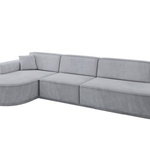 Narożnik lewostronne bez funkcji spania MARI-L2-v3 328x171x83 cm Szary 769464