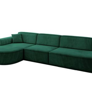 Narożnik lewostronne bez funkcji spania MARI-L2-v3 328x171x83 cm Zielony 769427
