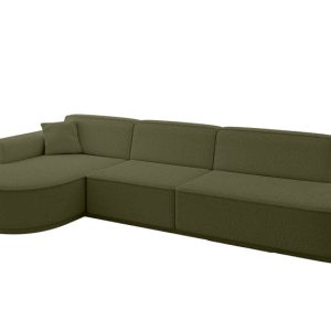 Narożnik lewostronne bez funkcji spania MARI-L2-v3 328x171x83 cm Zielony 769459