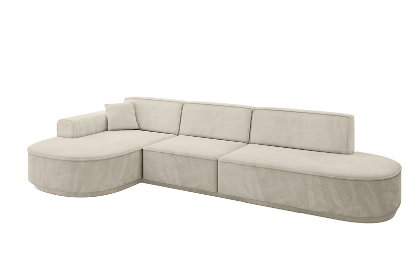 Narożnik lewostronne bez funkcji spania MARI-L2-v3 328x171x83 cm Zielony 823705