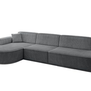 Narożnik lewostronne bez funkcji spania MARI-L2-v3 328x171x83cm Ciemnoszary 769386