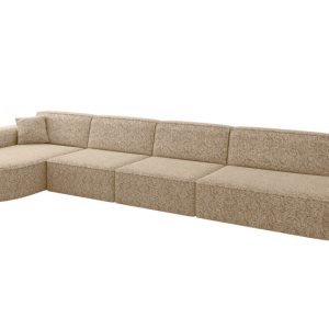 Narożnik lewostronne bez funkcji spania MARI-L3 413x171x79,5cm Brązowy 1049134