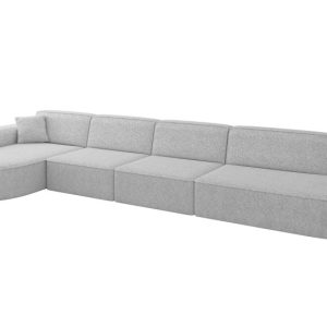 Narożnik lewostronne bez funkcji spania MARI-L3 413x171x79,5cm Szary 1049098