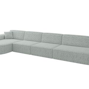 Narożnik lewostronne bez funkcji spania MARI-L3 413x171x79,5cm Zielony 1049107