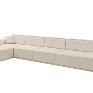 Narożnik lewostronne bez funkcji spania MARI-L3-v1 413x171x83 cm Beżowy 729225