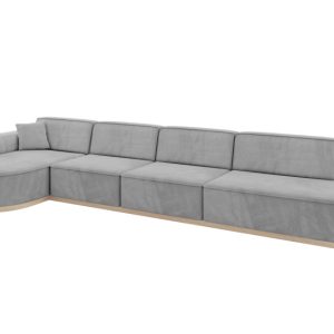 Narożnik lewostronne bez funkcji spania MARI-L3-v1 413x171x83 cm Szary 729416 Narożnik lewostronne bez funkcji spania MARI-L3-v1 413x171x83 cm Szary 729416