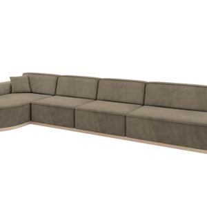 Narożnik lewostronne bez funkcji spania MARI-L3-v1 413x171x83 Morelowy 823815 Narożnik lewostronne bez funkcji spania MARI-L3-v1 413x171x83 Morelowy 823815