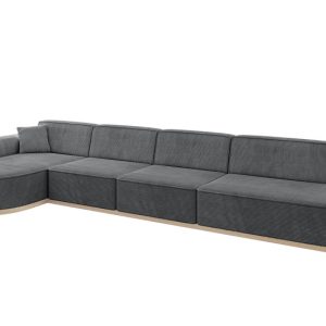 Narożnik lewostronne bez funkcji spania MARI-L3-v1 413x171x83cm Ciemnoszary 729265 Narożnik lewostronne bez funkcji spania MARI-L3-v1 413x171x83cm Ciemnoszary 729265