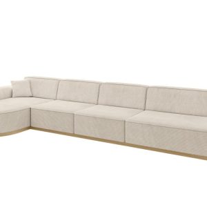 Narożnik lewostronne bez funkcji spania MARI-L3-v2 413x171x83 cm Beżowy 729200 Narożnik lewostronne bez funkcji spania MARI-L3-v2 413x171x83 cm Beżowy 729200