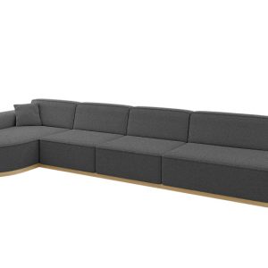Narożnik lewostronne bez funkcji spania MARI-L3-v2 413x171x83 cm Szary 729342 Narożnik lewostronne bez funkcji spania MARI-L3-v2 413x171x83 cm Szary 729342