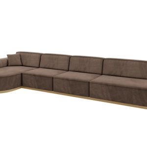 Narożnik lewostronne bez funkcji spania MARI-L3-v2 413x171x83cm Brązowy 729350 Narożnik lewostronne bez funkcji spania MARI-L3-v2 413x171x83cm Brązowy 729350