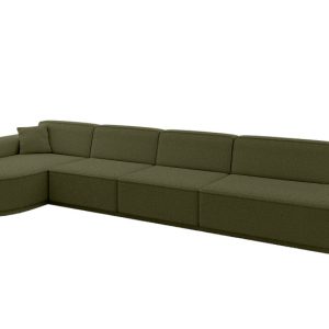 Narożnik lewostronne bez funkcji spania MARI-L3-v3 413x171x83 cm Zielony 769452 Narożnik lewostronne bez funkcji spania MARI-L3-v3 413x171x83 cm Zielony 769452