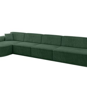 Narożnik lewostronne bez funkcji spania MARI-L3-v3 413x171x83 cm Zielony 769495 Narożnik lewostronne bez funkcji spania MARI-L3-v3 413x171x83 cm Zielony 769495
