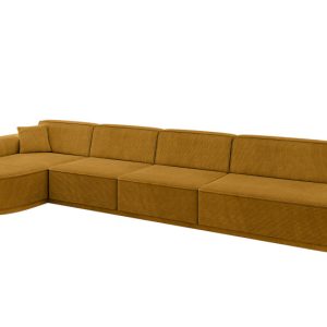 Narożnik lewostronne bez funkcji spania MARI-L3-v3 413x171x83 cm Żółty 769429 Narożnik lewostronne bez funkcji spania MARI-L3-v3 413x171x83 cm Żółty 769429