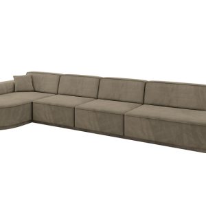 Narożnik lewostronne bez funkcji spania MARI-L3-v3 413x171x83 Morelowy 823742 Narożnik lewostronne bez funkcji spania MARI-L3-v3 413x171x83 Morelowy 823742