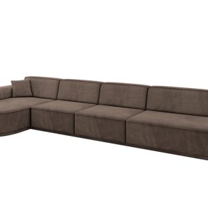 Narożnik lewostronne bez funkcji spania MARI-L3-v3 413x171x83cm Brązowy 769473 Narożnik lewostronne bez funkcji spania MARI-L3-v3 413x171x83cm Brązowy 769473