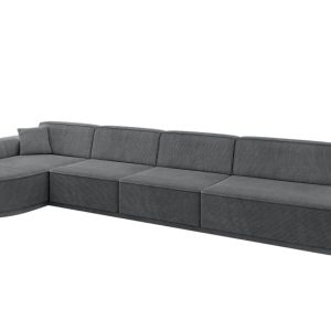 Narożnik lewostronne bez funkcji spania MARI-L3-v3 413x171x83cm Ciemnoszary 769381 Narożnik lewostronne bez funkcji spania MARI-L3-v3 413x171x83cm Ciemnoszary 769381