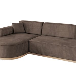 Narożnik lewostronny bez funkcji spania ARRIO-L1 – 243x171x83 Brązowy 781834 Narożnik lewostronny bez funkcji spania ARRIO-L1 – 243x171x83 Brązowy 781834