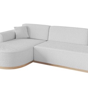 Narożnik lewostronny bez funkcji spania ARRIO-L1 – 243x171x83 cm Biały 786170 Narożnik lewostronny bez funkcji spania ARRIO-L1 – 243x171x83 cm Biały 786170