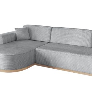 Narożnik lewostronny bez funkcji spania ARRIO-L1 – 243x171x83 cm Szary 781855 Narożnik lewostronny bez funkcji spania ARRIO-L1 – 243x171x83 cm Szary 781855